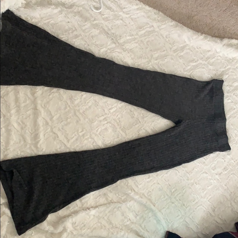 Flare fitted pants